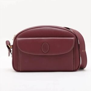 Cartier Burgundy Crossbody Bag